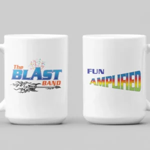 Blast Band 15 Oz. Mug Ceramic ***FREE SHIPPING!