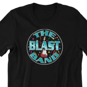 Blast Band Round Logo Tee Shirt Black ***FREE SHIPPING!
