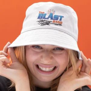 Blast Band Bucket Hat Black Or White ***FREE SHIPPING!