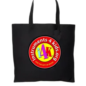 i4K Tote Bag Black Give The Gift Of Music ***FREE SHIPPING!