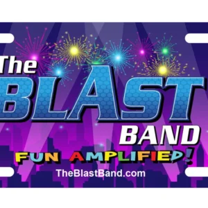 Blast Band Fun Amplified License Plate ***FREE SHIPPING!